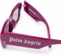 Palm Angels Eyewear Palm zonnebril met rechthoekig montuur Paars - Thumbnail 3