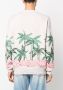 Palm Angels Sweater met print Beige - Thumbnail 4