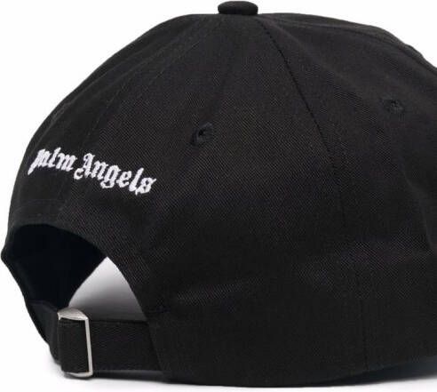 Palm Angels Pet met geborduurd logo Zwart