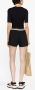 Palm Angels Shorts met logoprint Zwart - Thumbnail 4