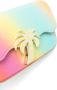 Palm Angels Leren Bridge Tas met Regenboogprint en Palmboomsluiting Multicolor Dames - Thumbnail 5