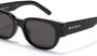 Palm Angels Eyewear Redondo zonnebril Zwart - Thumbnail 3