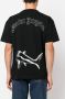 Palm Angels Korte Mouw T-shirt voor Heren uit de Lente Zomer Collectie Zwart Heren - Thumbnail 4