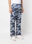 Palm Angels Broek met wijde pijpen Blauw - Thumbnail 3