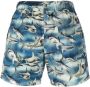 Palm Angels Zwembroek met print Blauw - Thumbnail 3