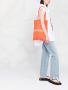 Palm Angels Shopper met logoprint Oranje - Thumbnail 2