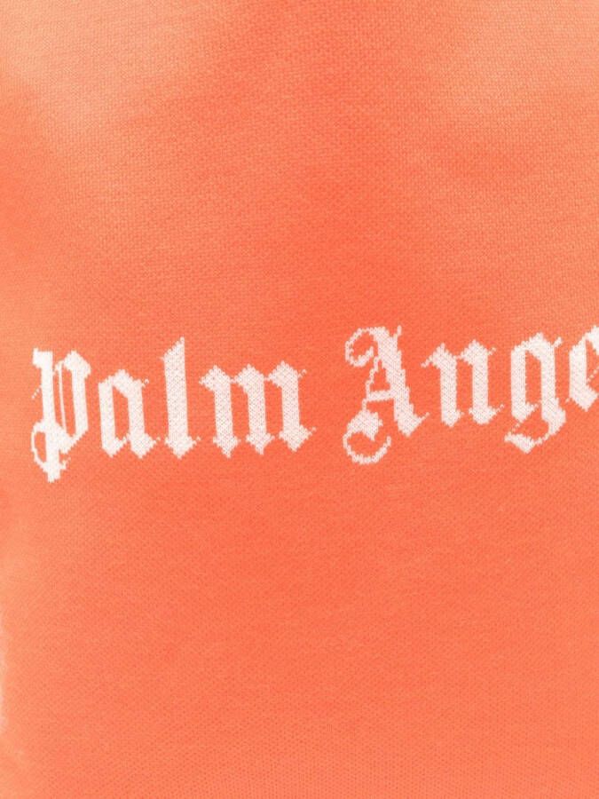 Palm Angels Shopper met logoprint Oranje