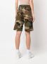 Palm Angels Shorts met camouflageprint Groen - Thumbnail 3