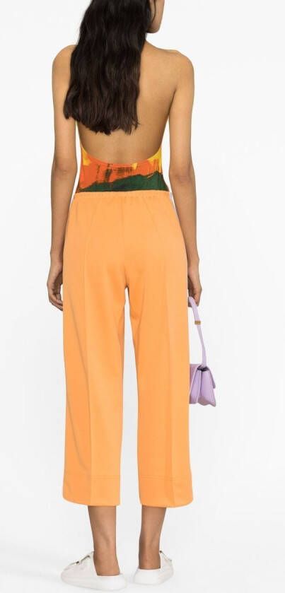 Palm Angels Trainingsbroek met zijstreep Oranje