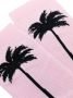 Palm Angels Sokken met palmprint Roze - Thumbnail 2