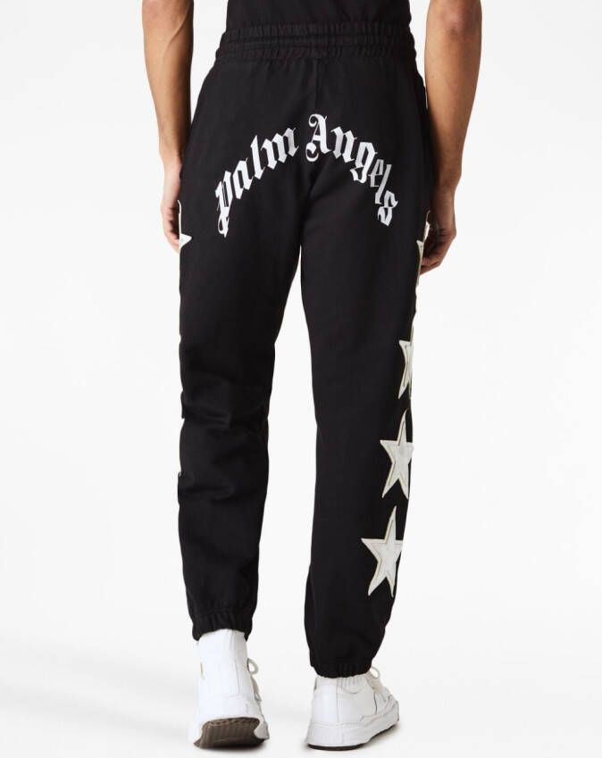 Palm Angels Trainingsbroek met sterpatch Zwart