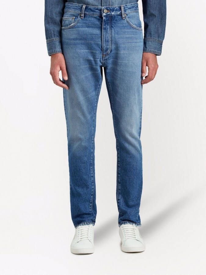 Palm Angels Straight jeans Blauw