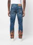 Palm Angels Straight jeans Blauw - Thumbnail 4