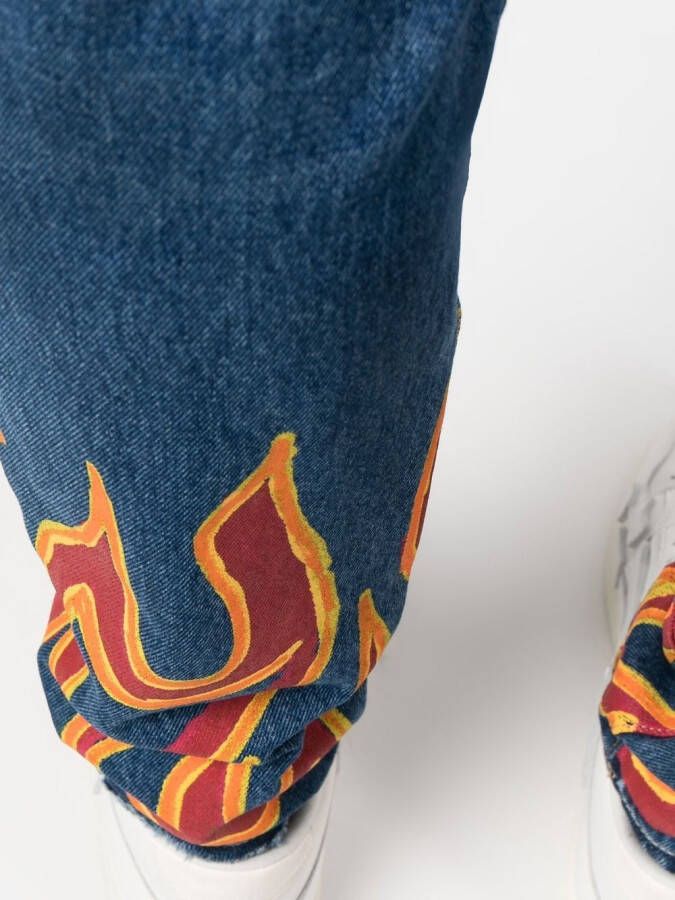 Palm Angels Straight jeans Blauw