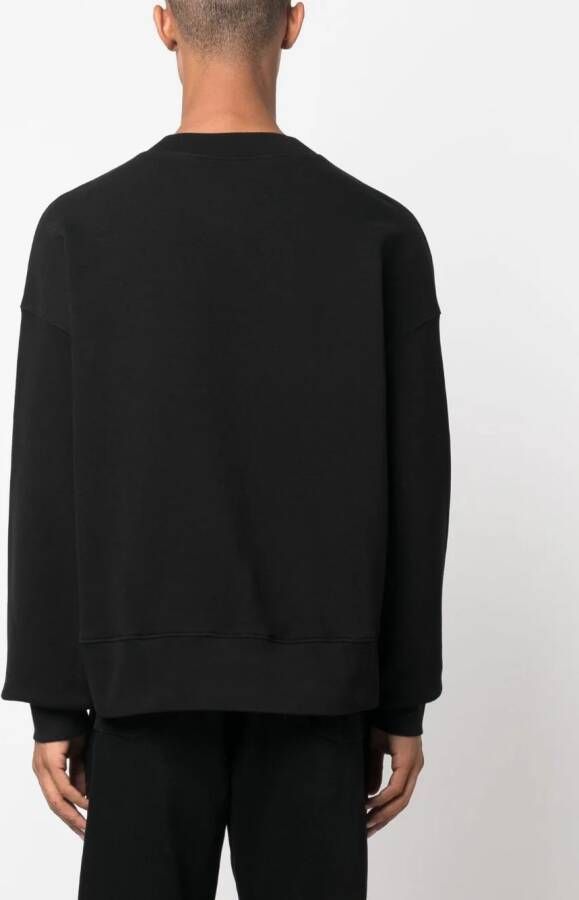 Palm Angels Sweater met fotoprint Zwart