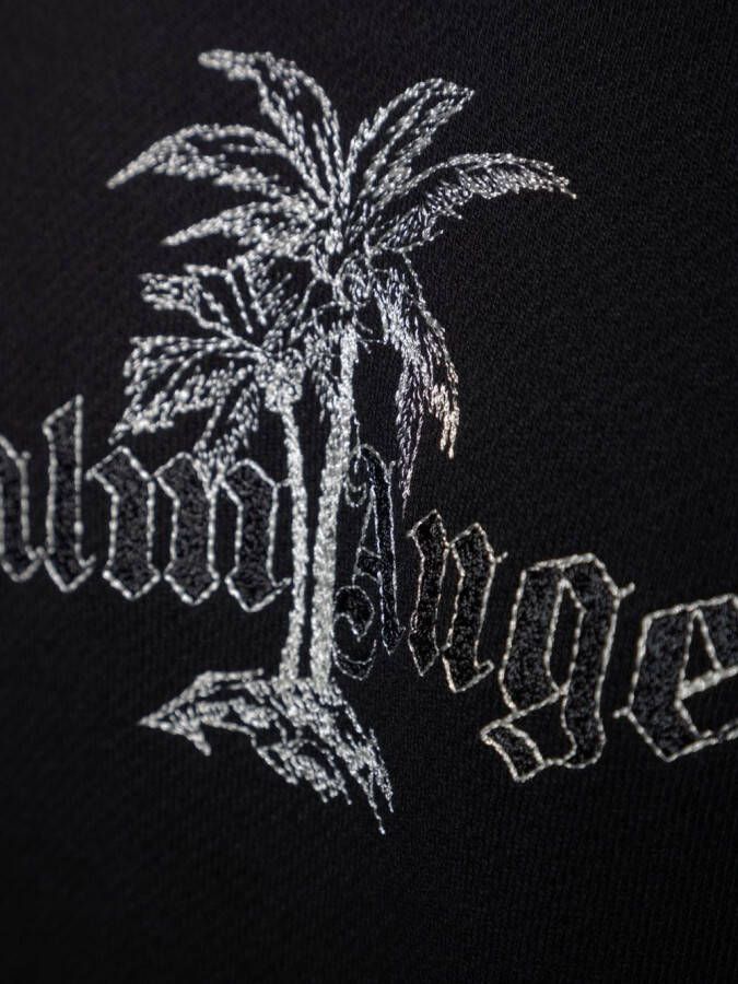 Palm Angels Sweater met geborduurd logo Zwart