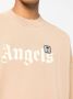 Palm Angels Sweater met logoprint Beige - Thumbnail 5