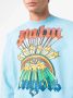 Palm Angels Upgrade je casual garderobe met deze grafische print sweatshirt Blauw Heren - Thumbnail 7