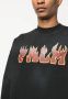 Palm Angels Sweater met logoprint Zwart - Thumbnail 5