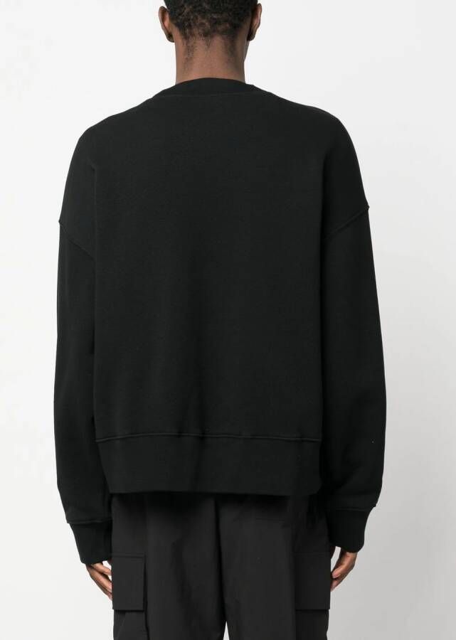 Palm Angels Sweater met logoprint Zwart