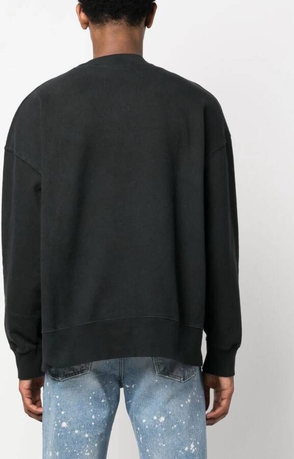 Palm Angels Sweater met print Zwart
