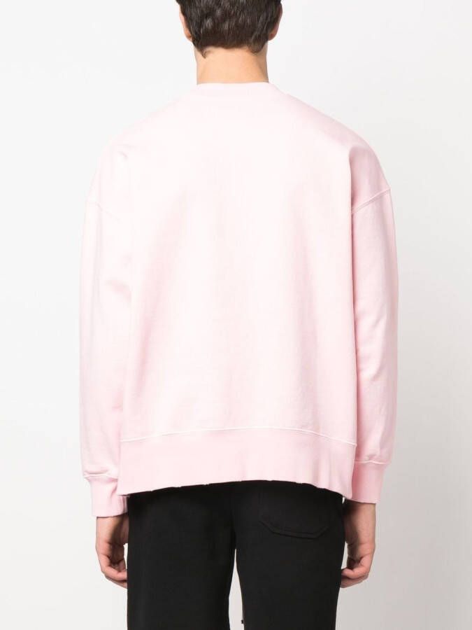 Palm Angels Sweater met print Roze