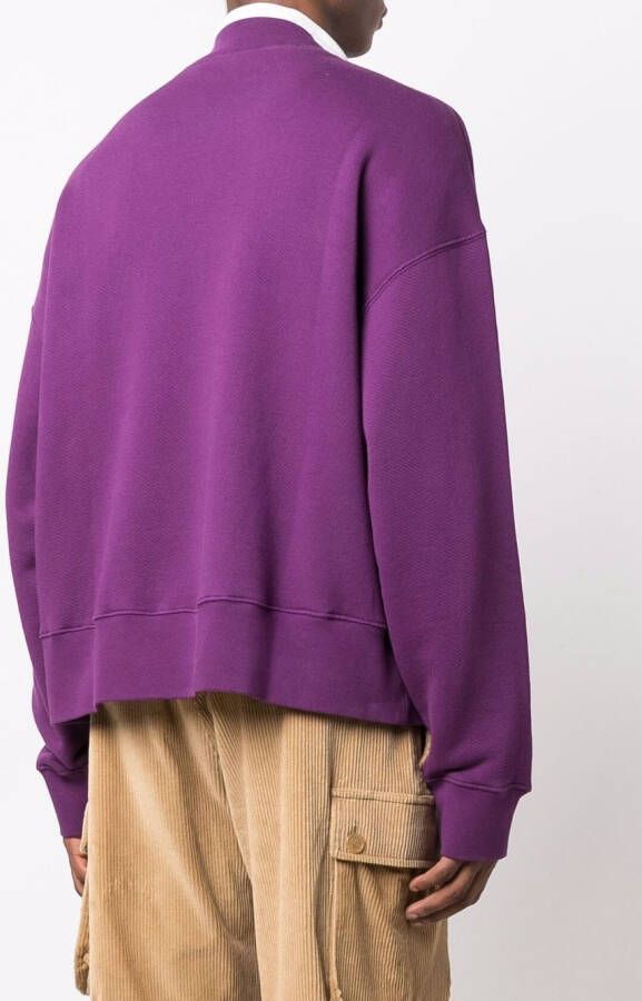 Palm Angels Sweater met ronde hals Paars