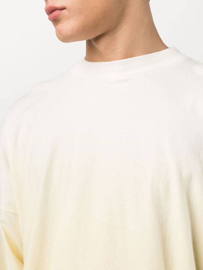 Palm Angels Sweaters met kleurverloop Geel