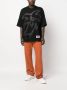 Palm Angels T-shirt met graffitiprint Zwart - Thumbnail 2