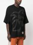 Palm Angels T-shirt met graffitiprint Zwart - Thumbnail 3