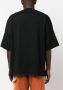 Palm Angels T-shirt met graffitiprint Zwart - Thumbnail 4
