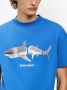 Palm Angels T-shirt met haaienprint Blauw - Thumbnail 5