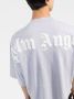 Palm Angels T-shirt met logoprint Grijs - Thumbnail 3