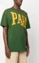 Palm Angels T-shirt met logoprint Groen - Thumbnail 3