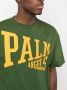 Palm Angels T-shirt met logoprint Groen - Thumbnail 5