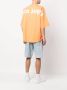 Palm Angels T-shirt met logoprint Oranje - Thumbnail 2