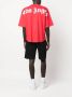 Palm Angels T-shirt met logoprint Rood - Thumbnail 2