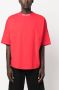 Palm Angels T-shirt met logoprint Rood - Thumbnail 3