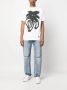 Palm Angels T-shirt met logoprint Wit - Thumbnail 2