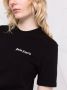 Palm Angels T-shirt met logoprint Zwart - Thumbnail 3