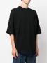 Palm Angels T-shirt met logoprint Zwart - Thumbnail 4