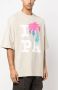 Palm Angels Upgrade je garderobe met dit hoogwaardige katoenen T-shirt Beige Heren - Thumbnail 5