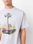 Palm Angels T-shirt met print Grijs - Thumbnail 5