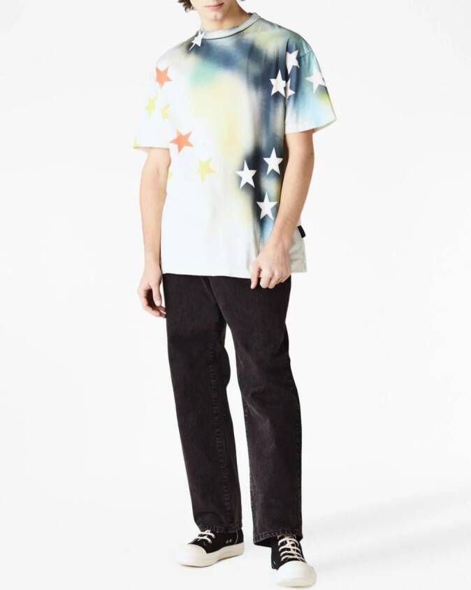 Palm Angels T-shirt met print Wit