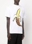 Palm Angels Bananenprint T-shirt Wit Heren - Thumbnail 5
