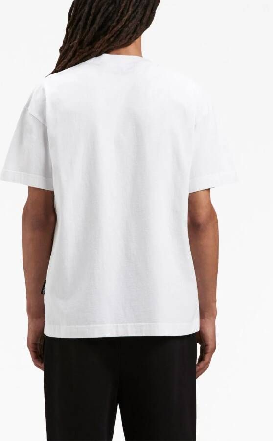 Palm Angels T-shirt met tekst Wit