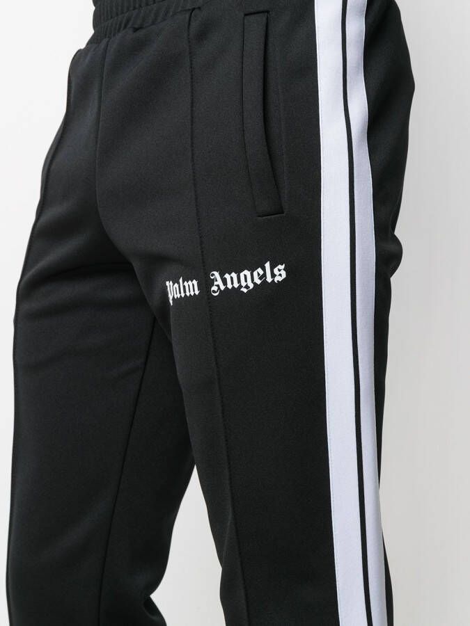 Palm Angels Trainingsbroek met logo Zwart
