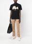 Palm Angels Trainingsbroek met logoprint BEIGE WHITE - Thumbnail 2