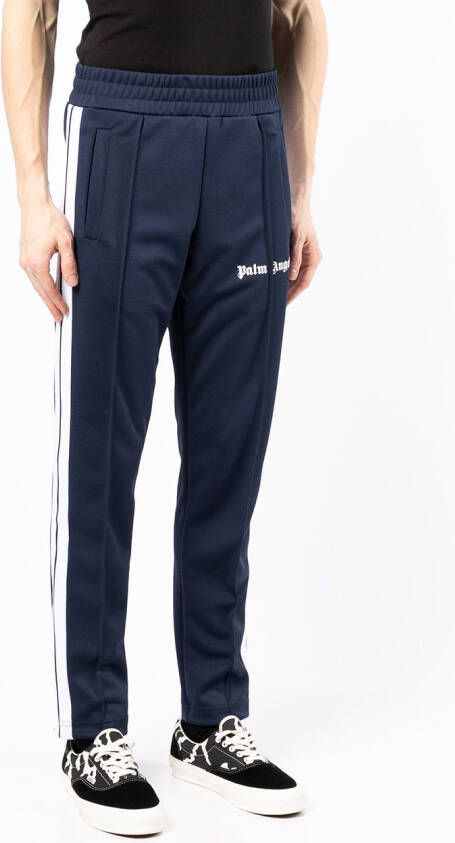 Palm Angels Trainingsbroek met logoprint Blauw