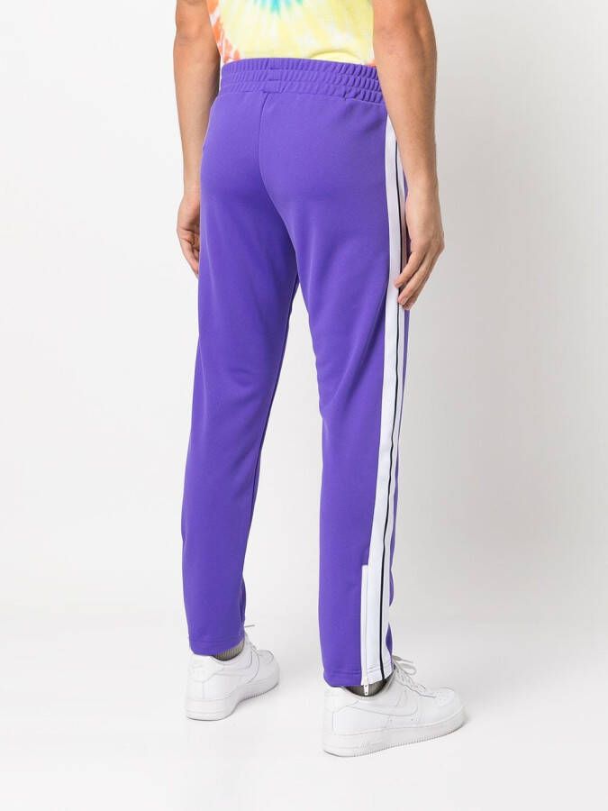 Palm Angels Trainingsbroek met logoprint Paars